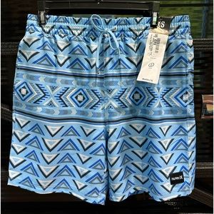 Hurley Cannonball 17" Blue Aztec Volley